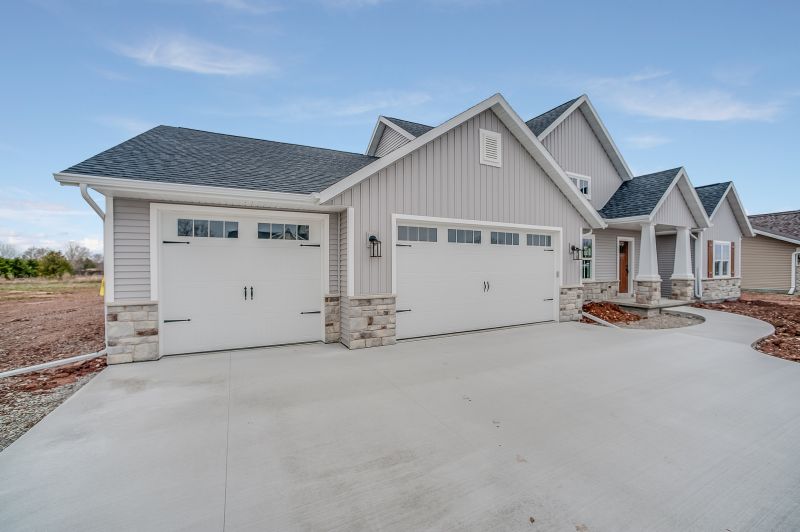 Modern Concrete Driveway