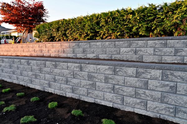 Concrete Retaining Wall Installation in Chico