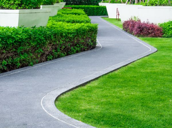 Walkway Curb Installation in Chico