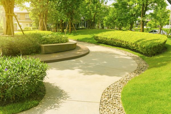 Cement Walkway Installation in Chico