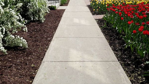 Cement Sidewalk Installation in Chico