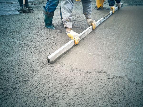 Cement Slab Installation in Chico