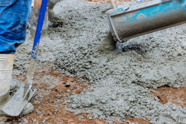 Barn Concrete Pouring in Chico