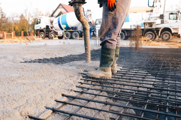 Poured Foundation Installation in Chico