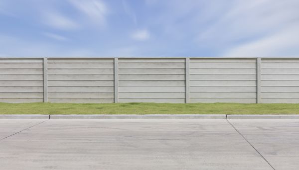 Concrete Fence Installation in Chico