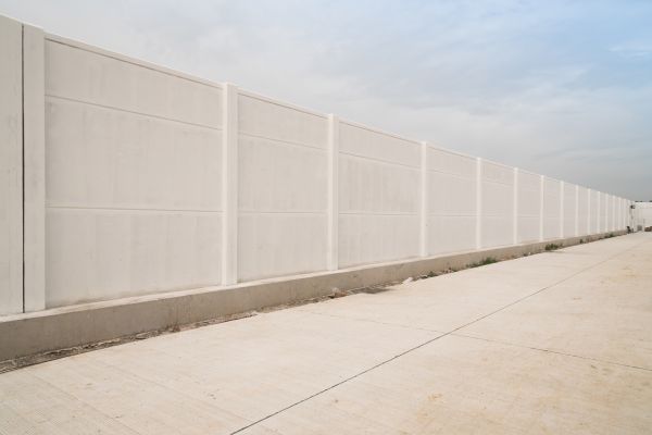 Concrete Fence Construction in Chico