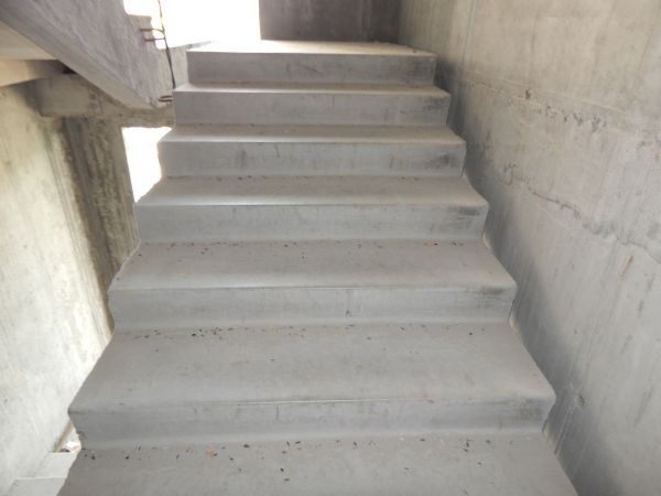 Poured Stair Construction in Chico