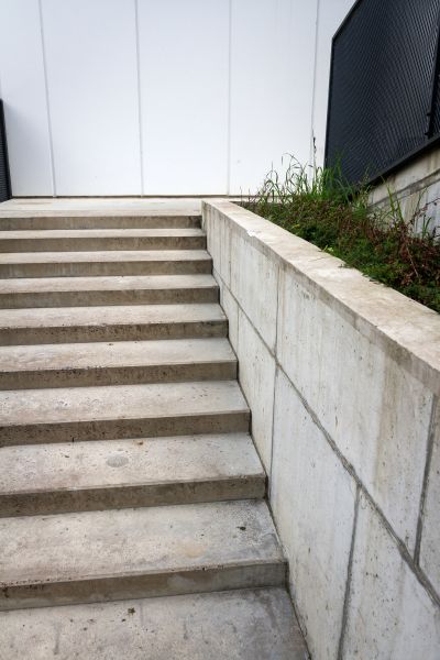 Cement Stair Installation in Chico