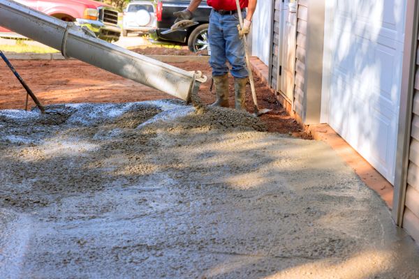 Cement Driveway Pouring in Chico