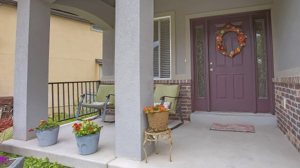 Porch Concrete Laying in Chico