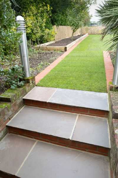 Backyard Steps Installation in Chico