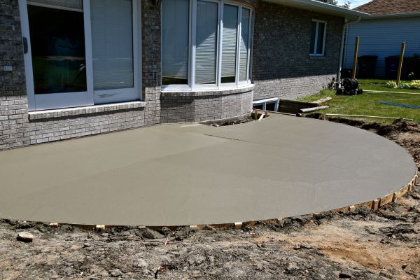 Deck Concrete Construction in Chico