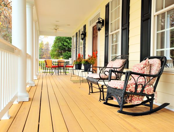 Front Porch Renovation in Chico