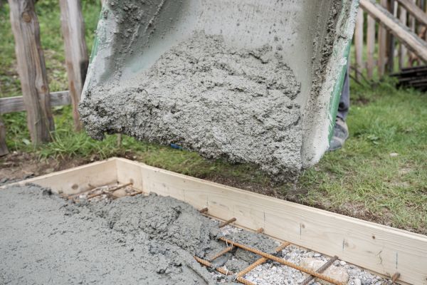 Yard Concrete Pouring in Chico