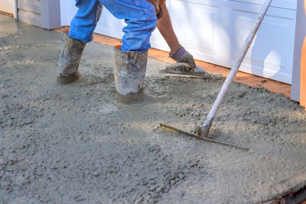 Driveway Slab Construction in Chico