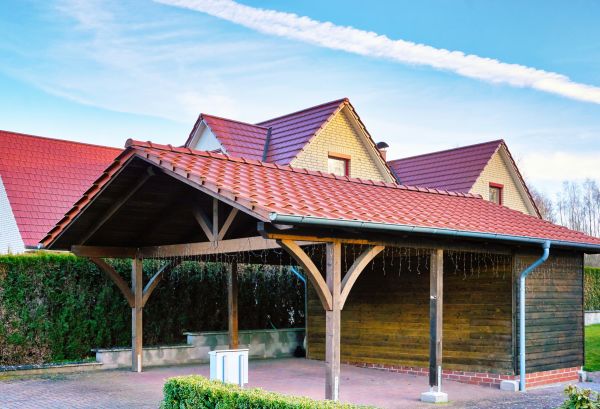 Carport Base Construction in Chico