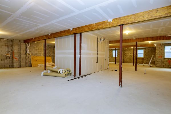Basement Slab Installation in Chico