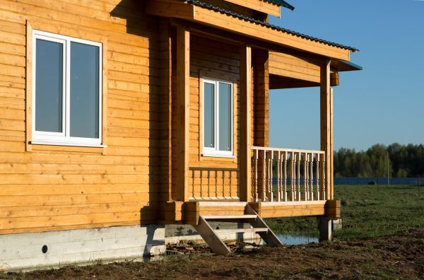 Cabin Footing Construction in Chico