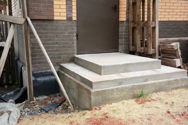 Cement Steps Construction in Chico