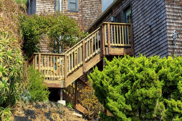 Patio Stair Installation in Chico