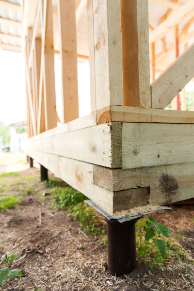 Barn Footing Construction in Chico